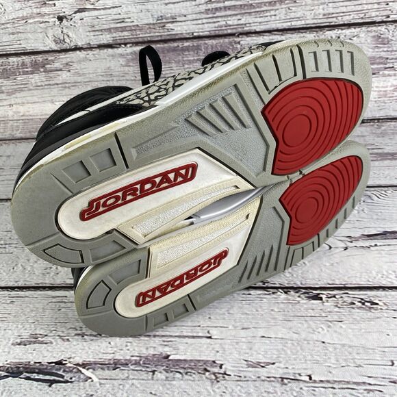 Nike Air Jordan Legacy 312 High Top Sneakers Black White Youth Size 7 - Picture 14 of 16